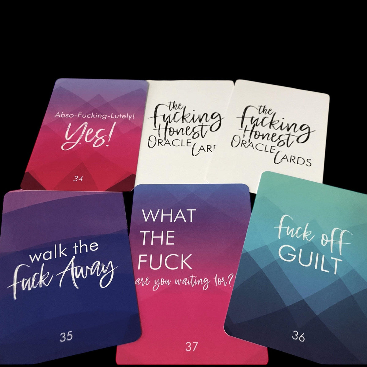 TIGC The Inappropriate Gift Co The Fucking Honest Oracle Cards