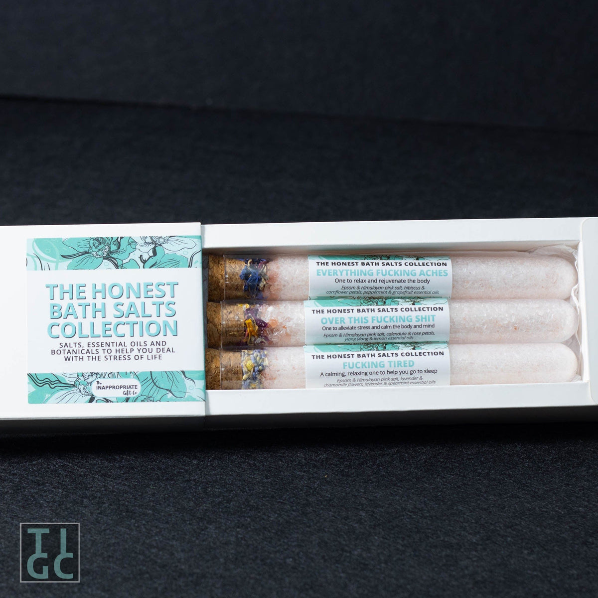 TIGC The Inappropriate Gift Co The Honest Bath Salts Soak Collection