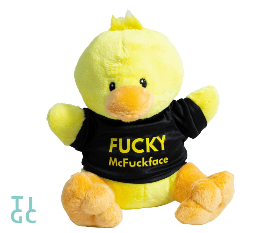TIGC The Inappropriate Gift Co The McFuckface Farmyard Duo – Fucky & Cunty Plushie Set