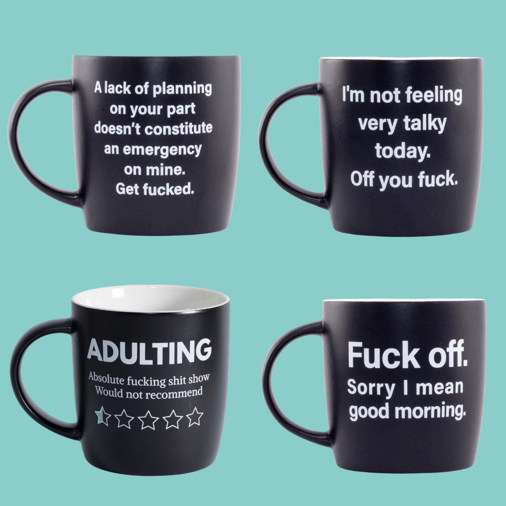 TIGC The Inappropriate Gift Co The Office Survival Mug Set