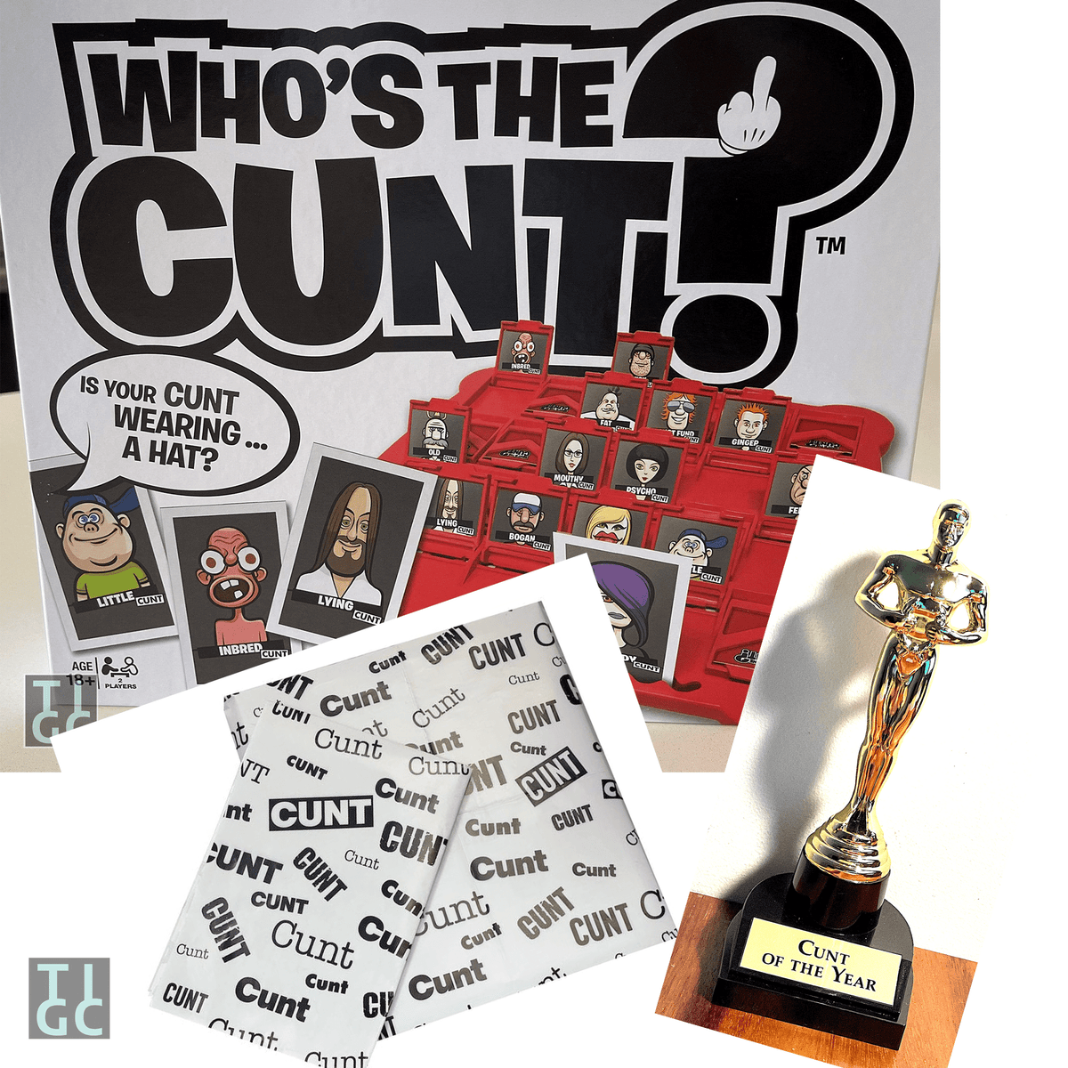 TIGC The Inappropriate Gift Co Who's the C Bundle