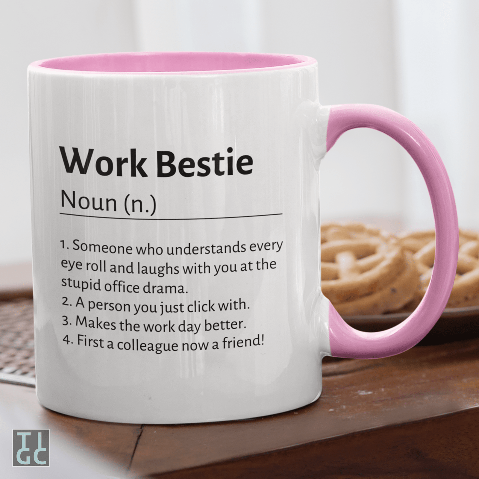 TIGC The Inappropriate Gift Co Work Bestie Mug