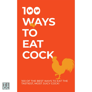 TIGC The Inappropriate Gift Co 100 Ways To Eat Cock Recipe Cards