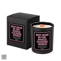 TIGC The Inappropriate Gift Co Best mum in the whole fucking world deluxe candle