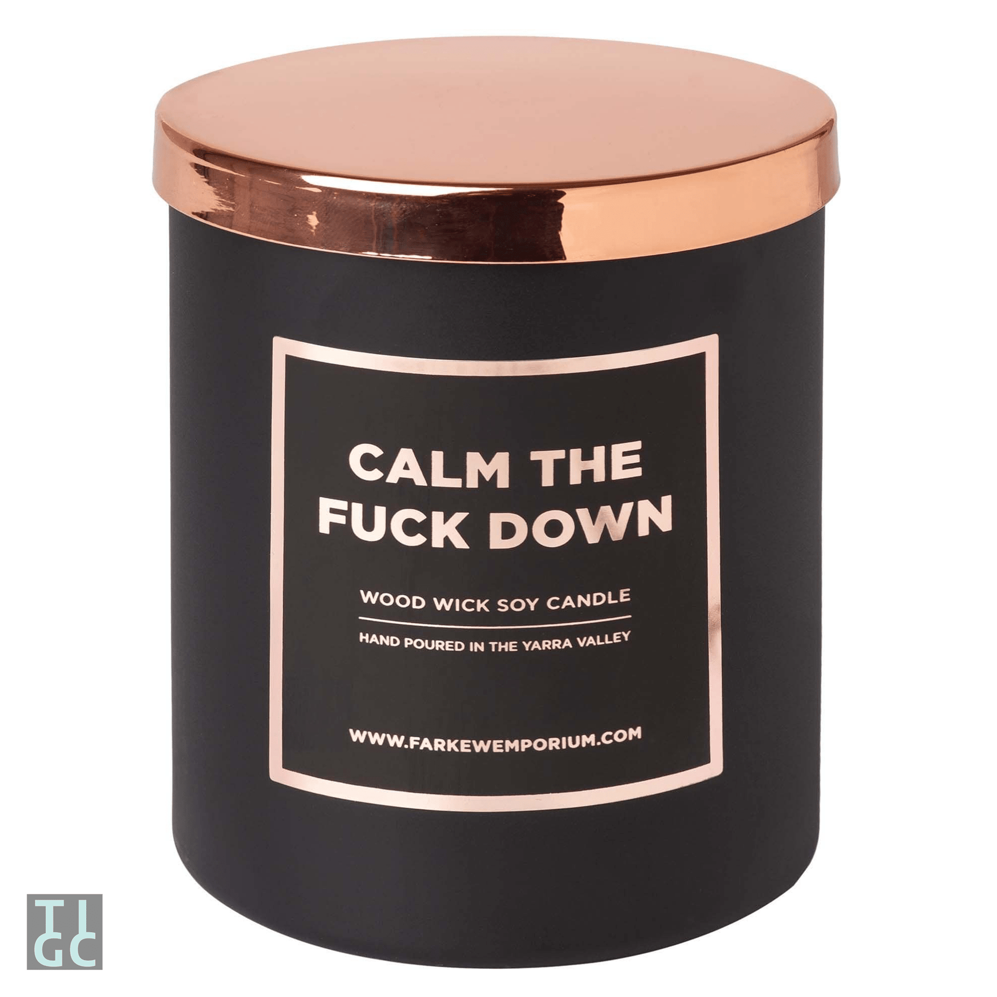 TIGC The Inappropriate Gift Co Calm the Fuck Down Candle