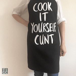 TIGC The Inappropriate Gift Co Cook It Yourself Cunt Apron