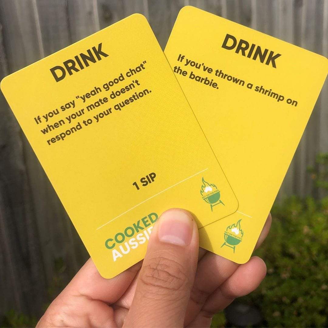 Cooked Aussies Card Game. The Inappropriate Gift Co