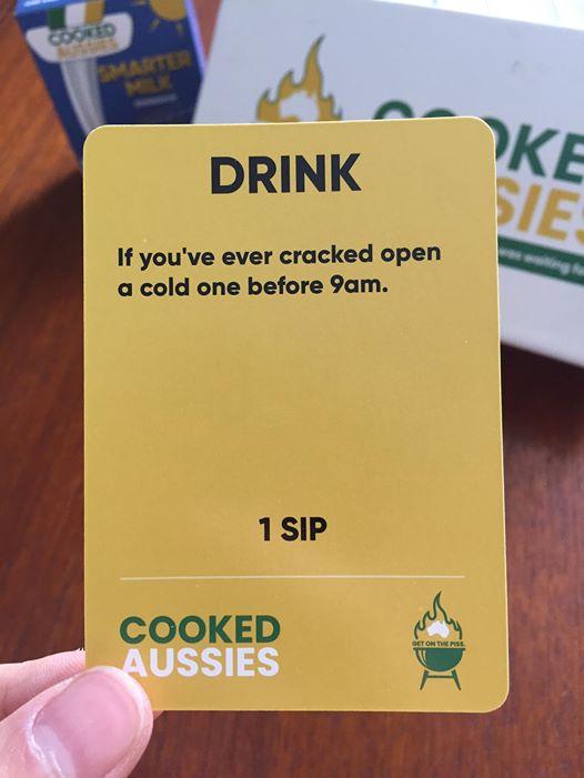 Cooked Aussies Card Game. The Inappropriate Gift Co