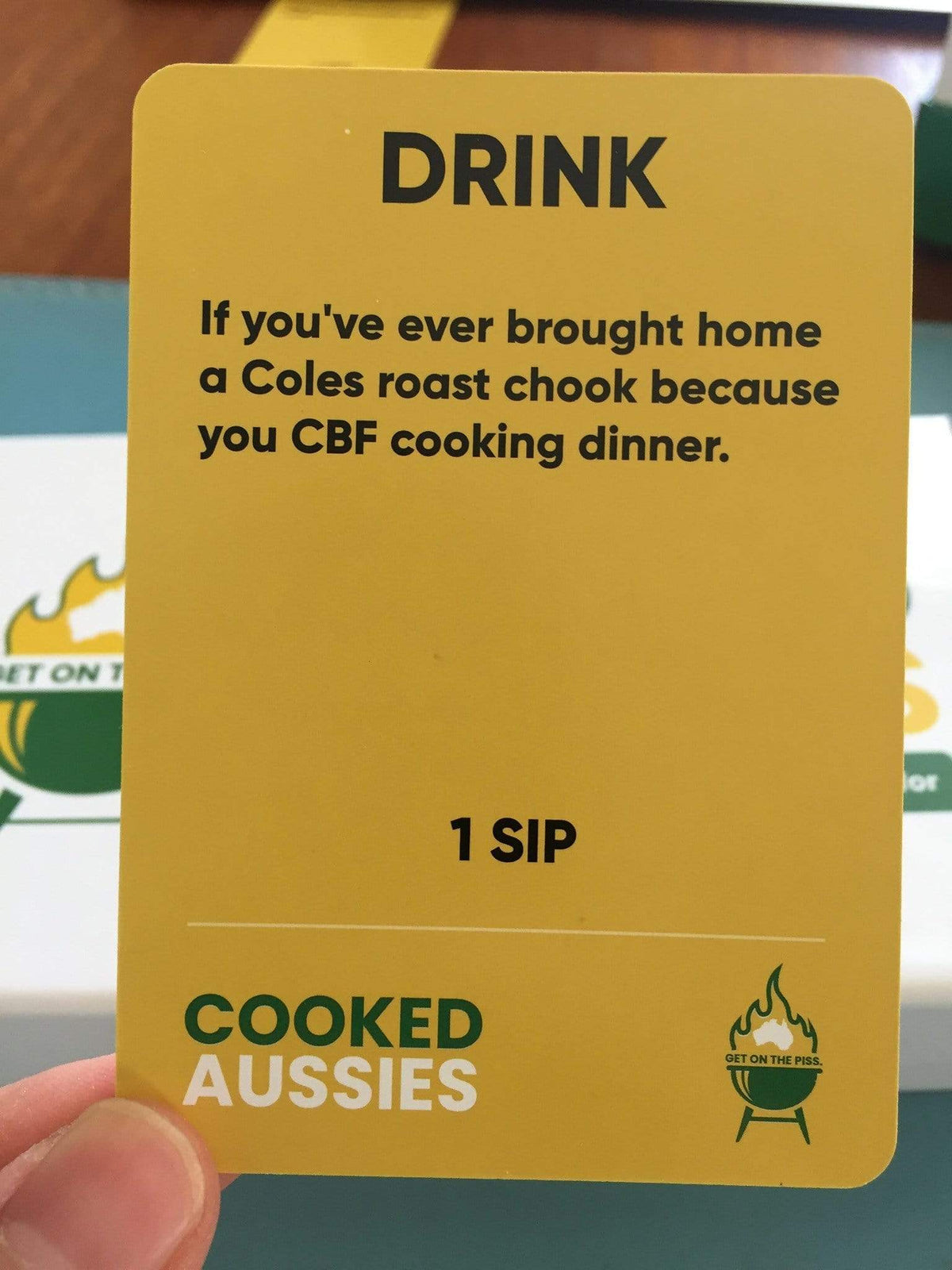 Cooked Aussies Card Game. The Inappropriate Gift Co