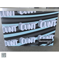 TIGC The Inappropriate Gift Co Cunt Wrapping paper