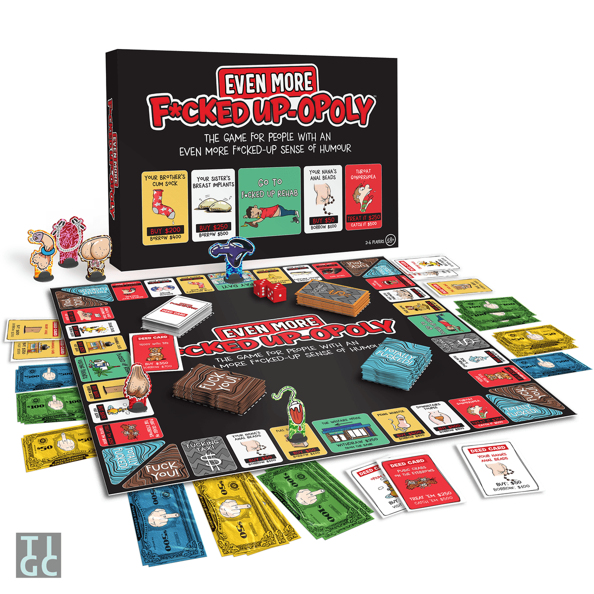 TIGC The Inappropriate Gift Co Even more F#ckedup-opoly