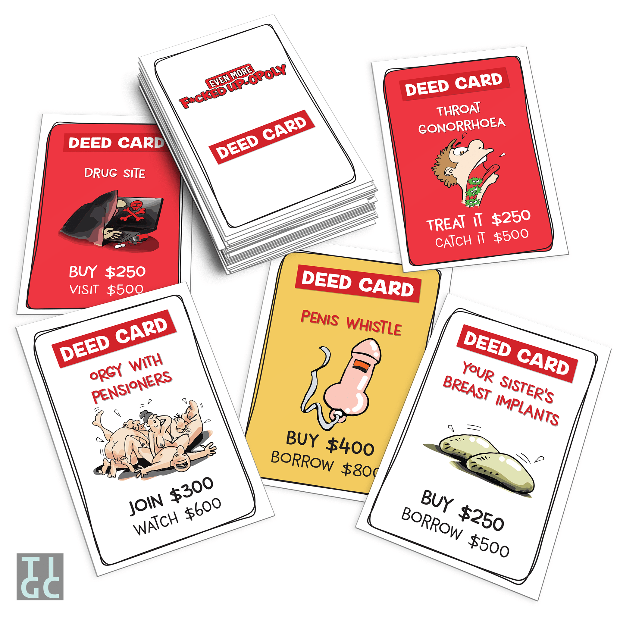 Even more F#ckedup-opoly - The Inappropriate Gift Co