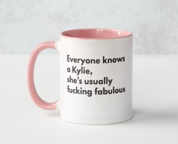 TIGC The Inappropriate Gift Co Everyone knows a Kylie Mug
