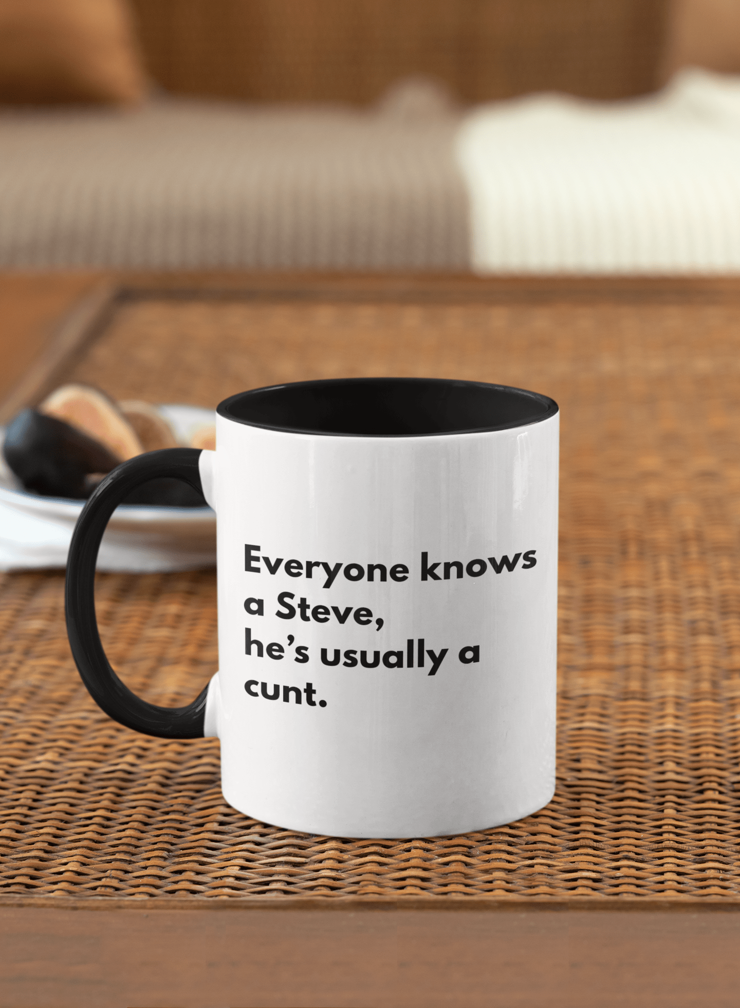 TIGC The Inappropriate Gift Co Everyone knows a Steve mug