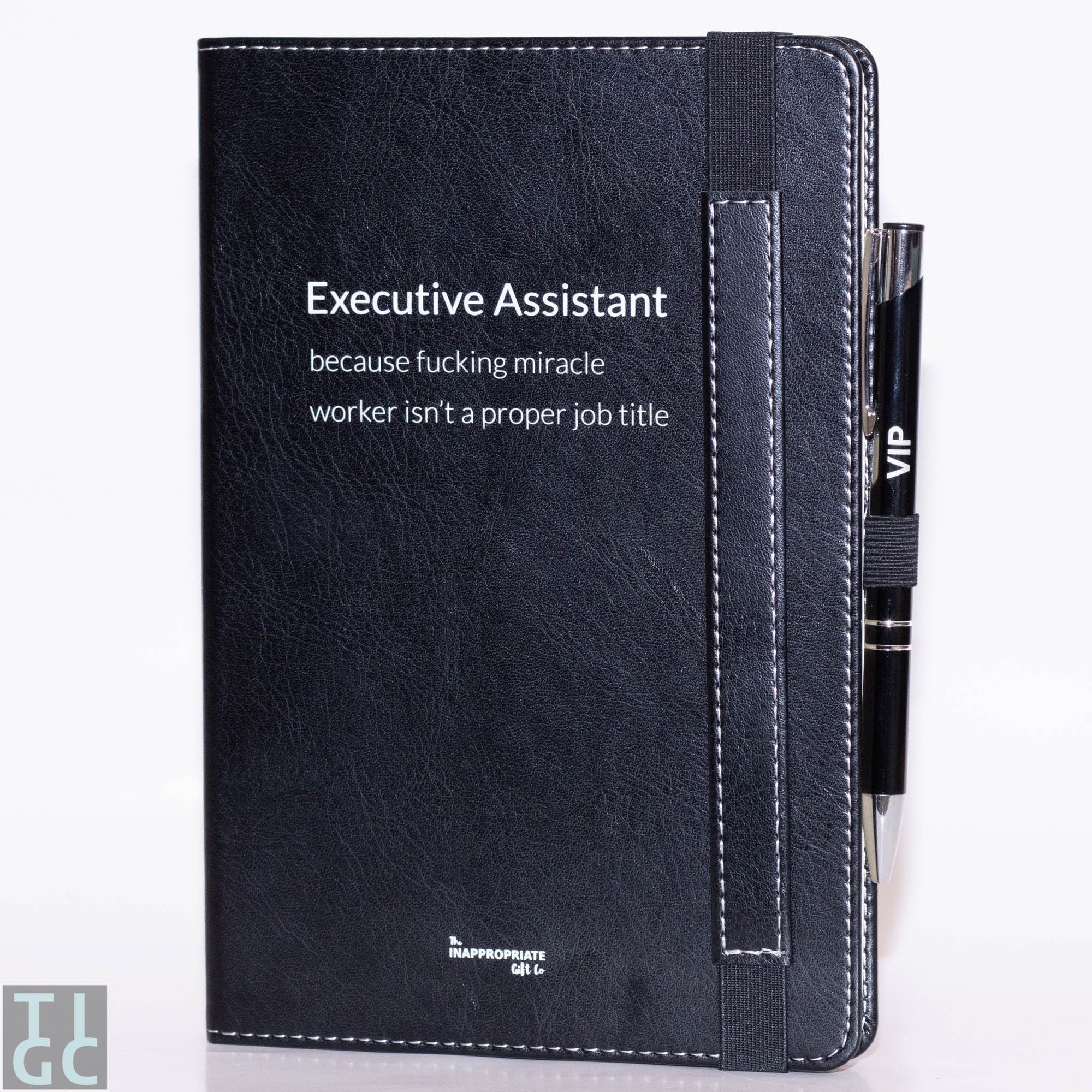 TIGC The Inappropriate Gift Co Executive Assistant Notebook and Pen Combo