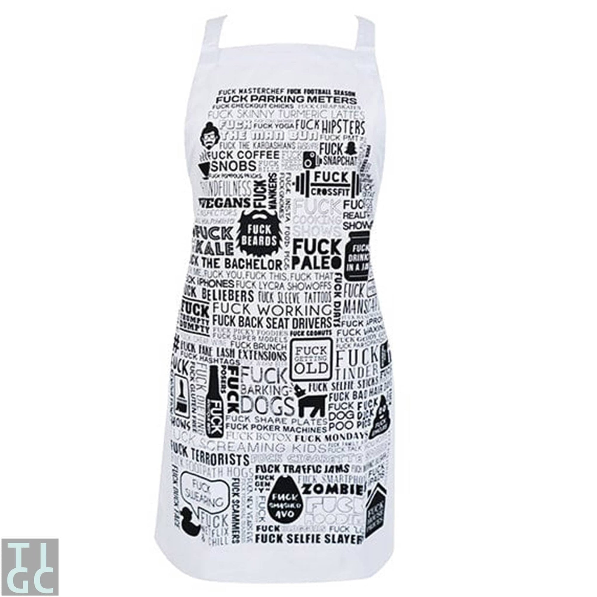 TIGC The Inappropriate Gift Co F Word Apron