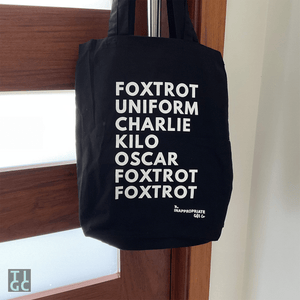 TIGC The Inappropriate Gift Co Foxtrot Uniform Charlie Kilo Tote Bag