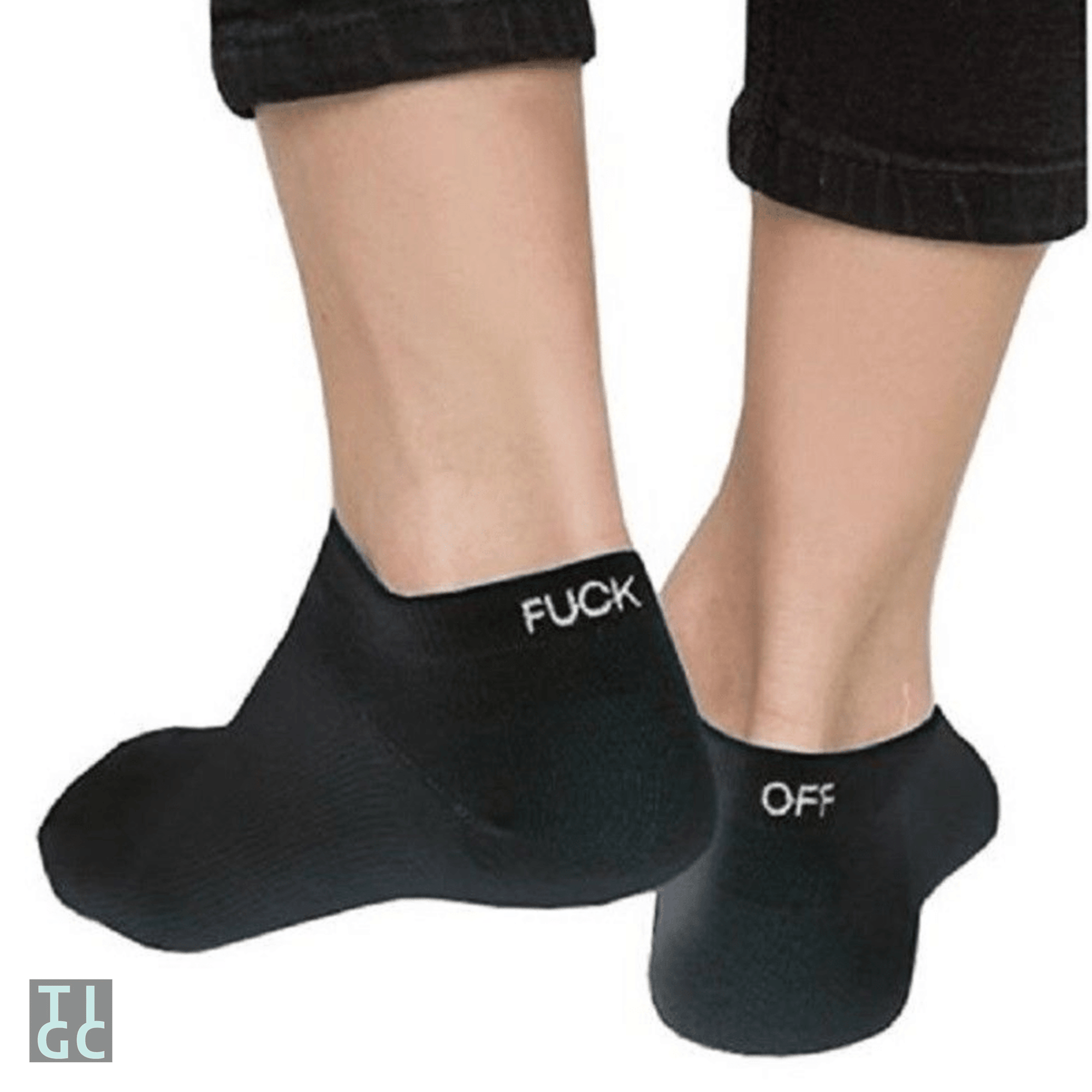 TIGC The Inappropriate Gift Co Fuck Off Ankle Socks