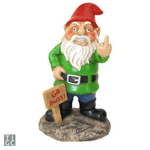 TIGC The Inappropriate Gift Co Get F#cked - GO AWAY Gnome