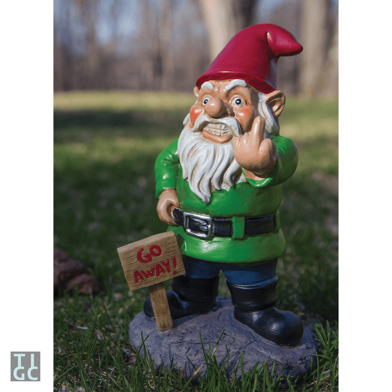 TIGC The Inappropriate Gift Co Get F#cked - GO AWAY Gnome