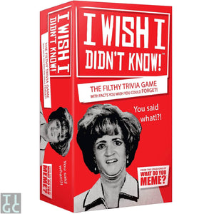 TIGC The Inappropriate Gift Co I wish I didnt know! The filthy trivia game