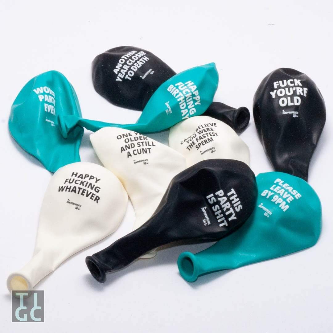 Inappropriate Balloons - The Inappropriate Gift Co