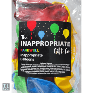 TIGC The Inappropriate Gift Co Inappropriate Balloons - Farewell / Leaving Party