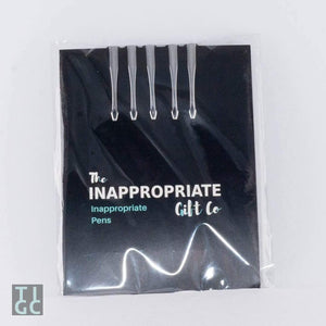 TIGC The Inappropriate Gift Co Inappropriate Pens - The Fuck It All Collection