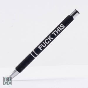TIGC The Inappropriate Gift Co Inappropriate Pens - The Fuck It All Collection