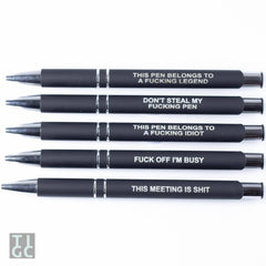 This meeting is shit pen - The Inappropriate Gift Co