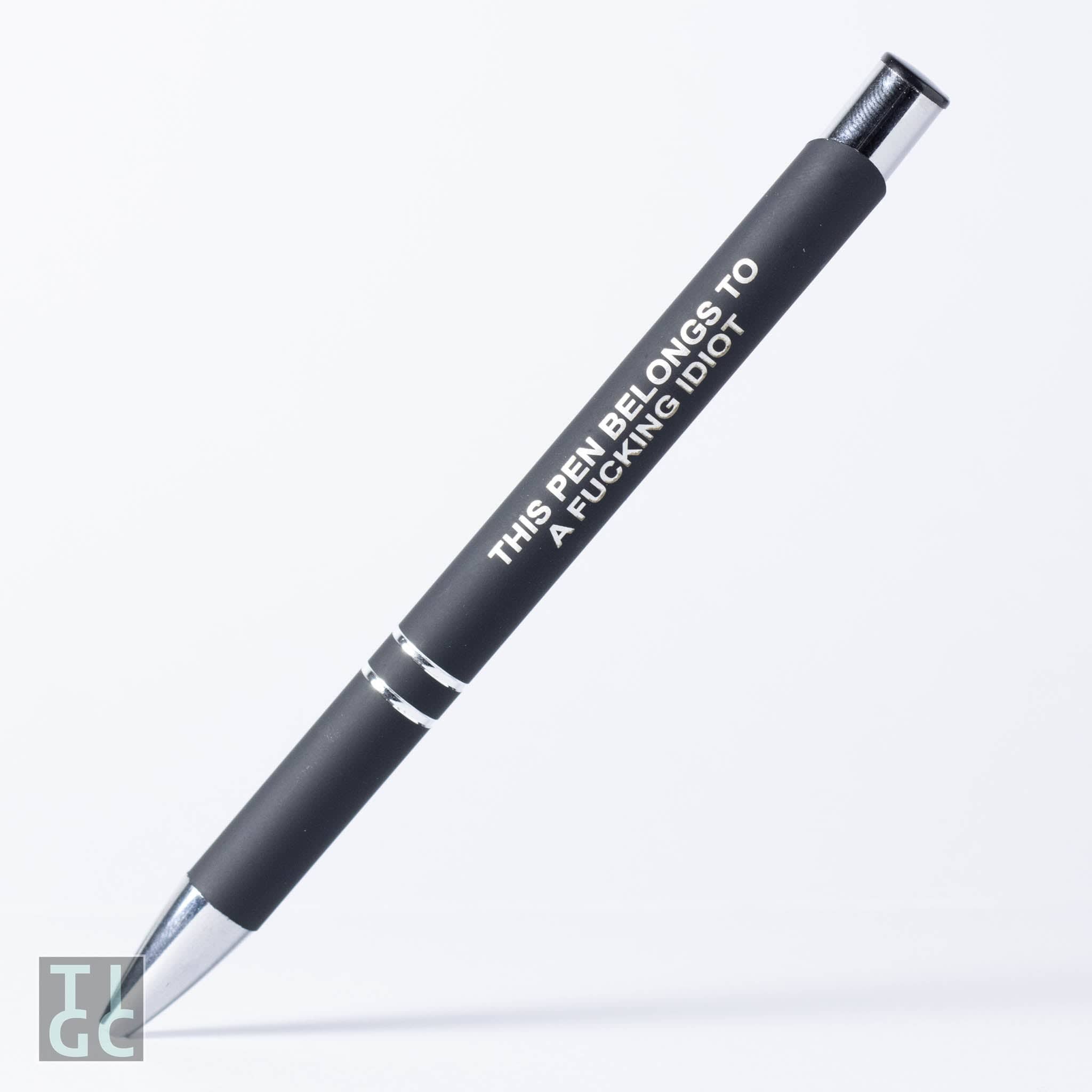 Inappropriate Pens - The Sweary Week Collection - The Inappropriate Gift Co