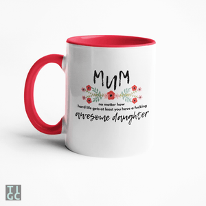TIGC The Inappropriate Gift Co Mum - Awesome Daughter Mug