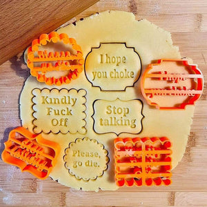 TIGC The Inappropriate Gift Co Offensive Cookie Cutters