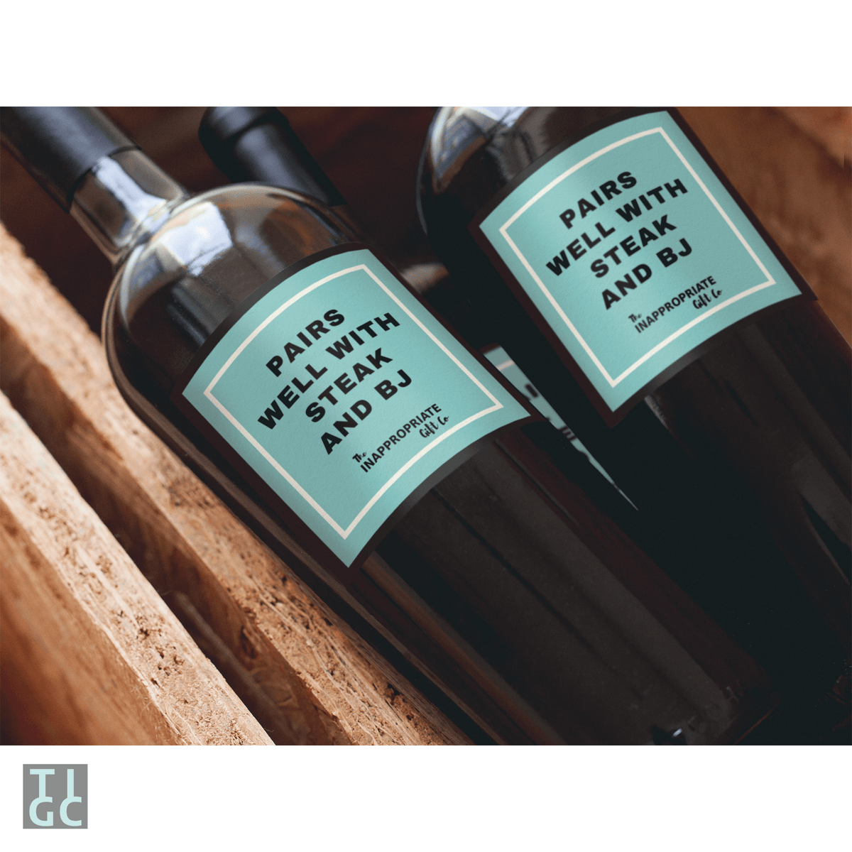 Pairs well with steak and BJ (Digital Download Only) The