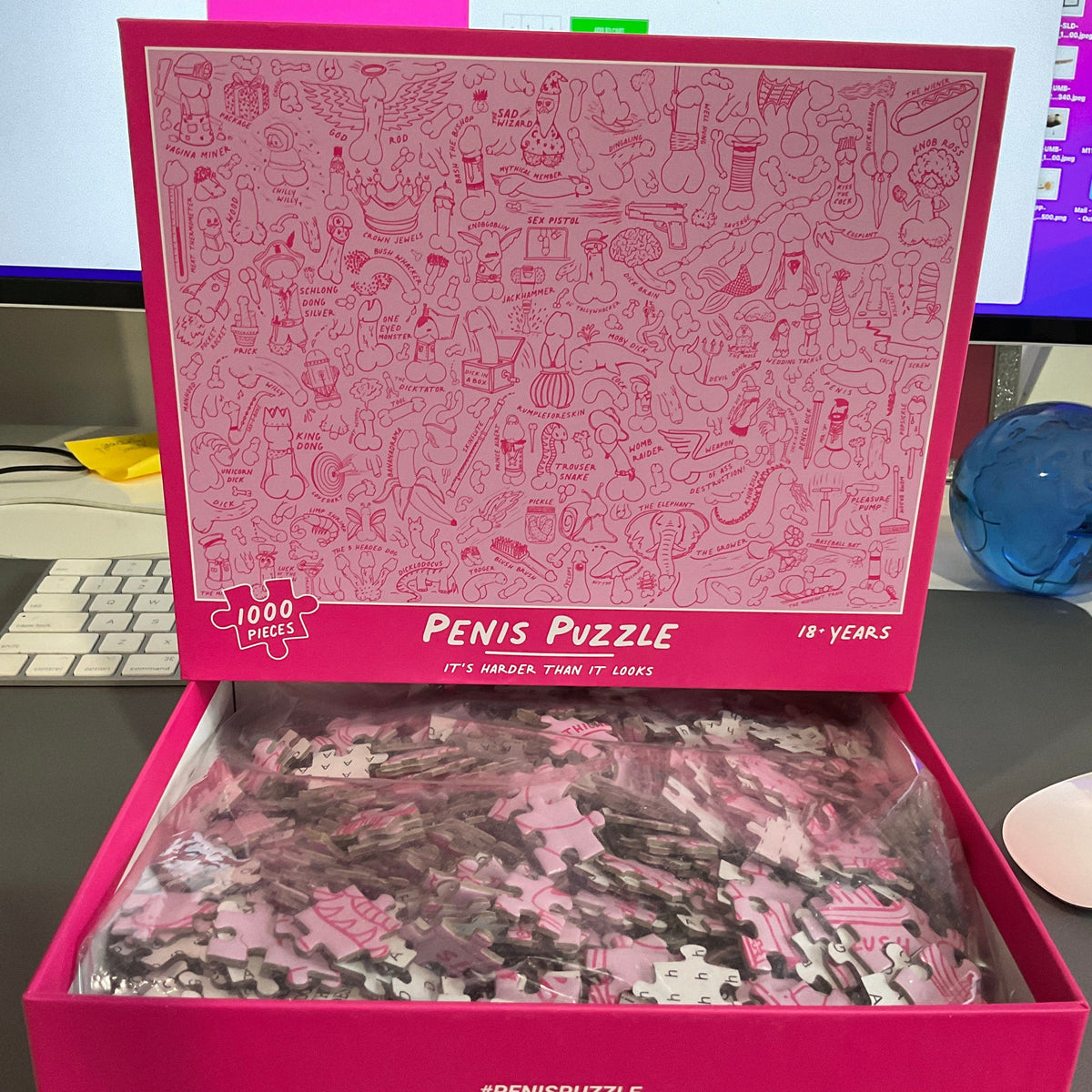 TIGC The Inappropriate Gift Co Penis Jigsaw Puzzle