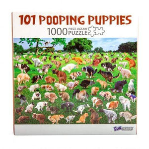 TIGC The Inappropriate Gift Co Pooping Puppies Jigsaw Puzzle