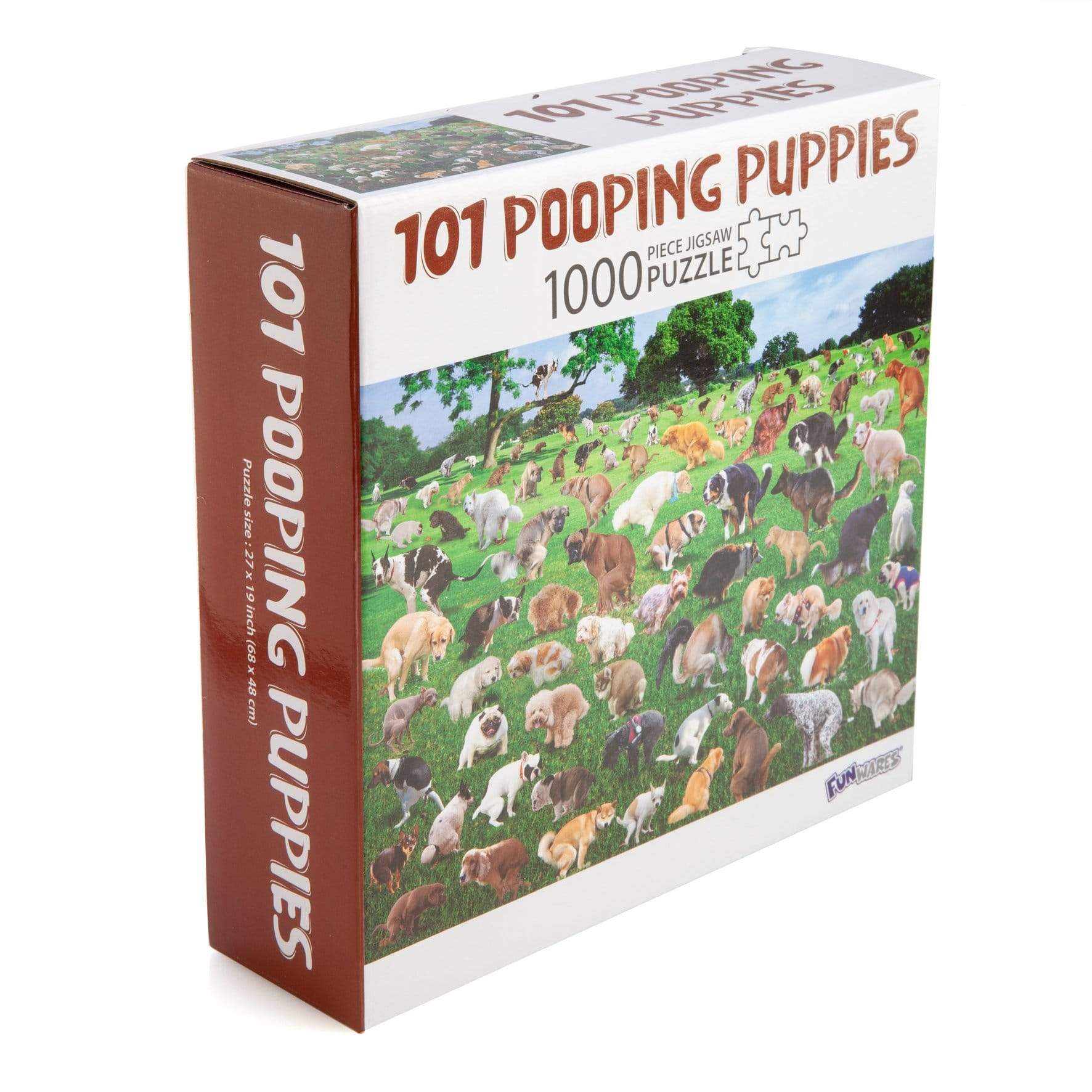 TIGC The Inappropriate Gift Co Pooping Puppies Jigsaw Puzzle