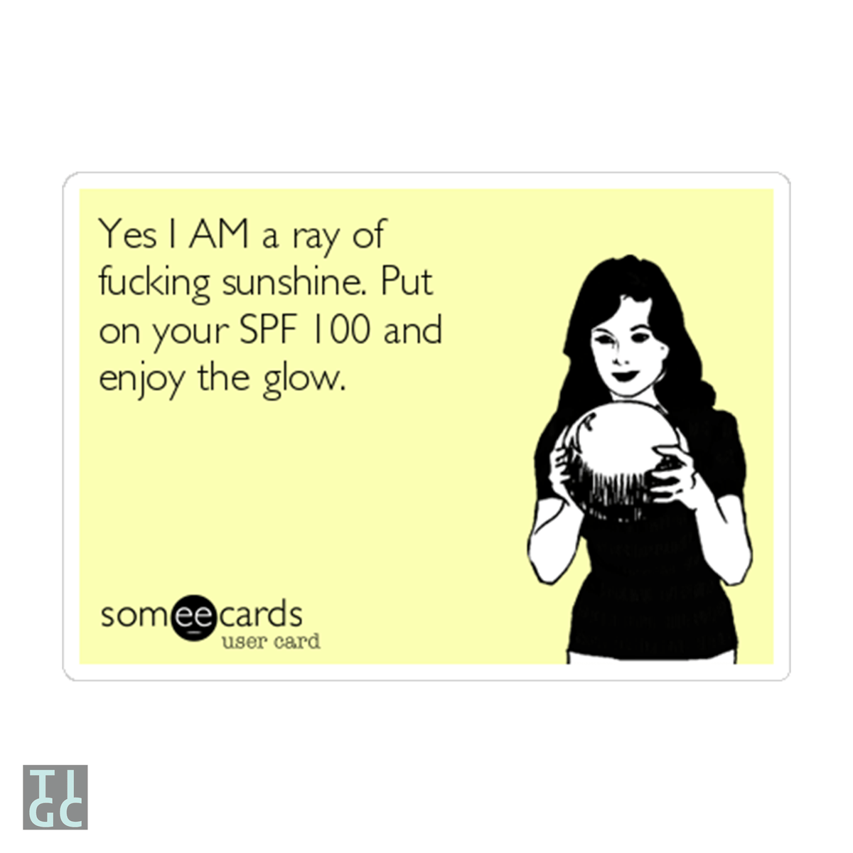 TIGC The Inappropriate Gift Co Ray of fucking sunshine Mug