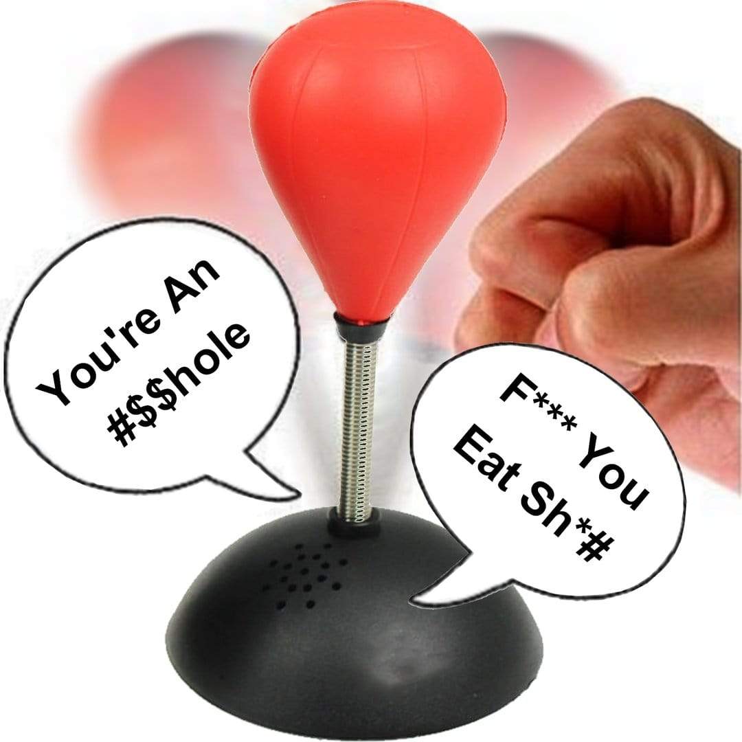 TIGC The Inappropriate Gift Co Sweary Mini Punching Ball