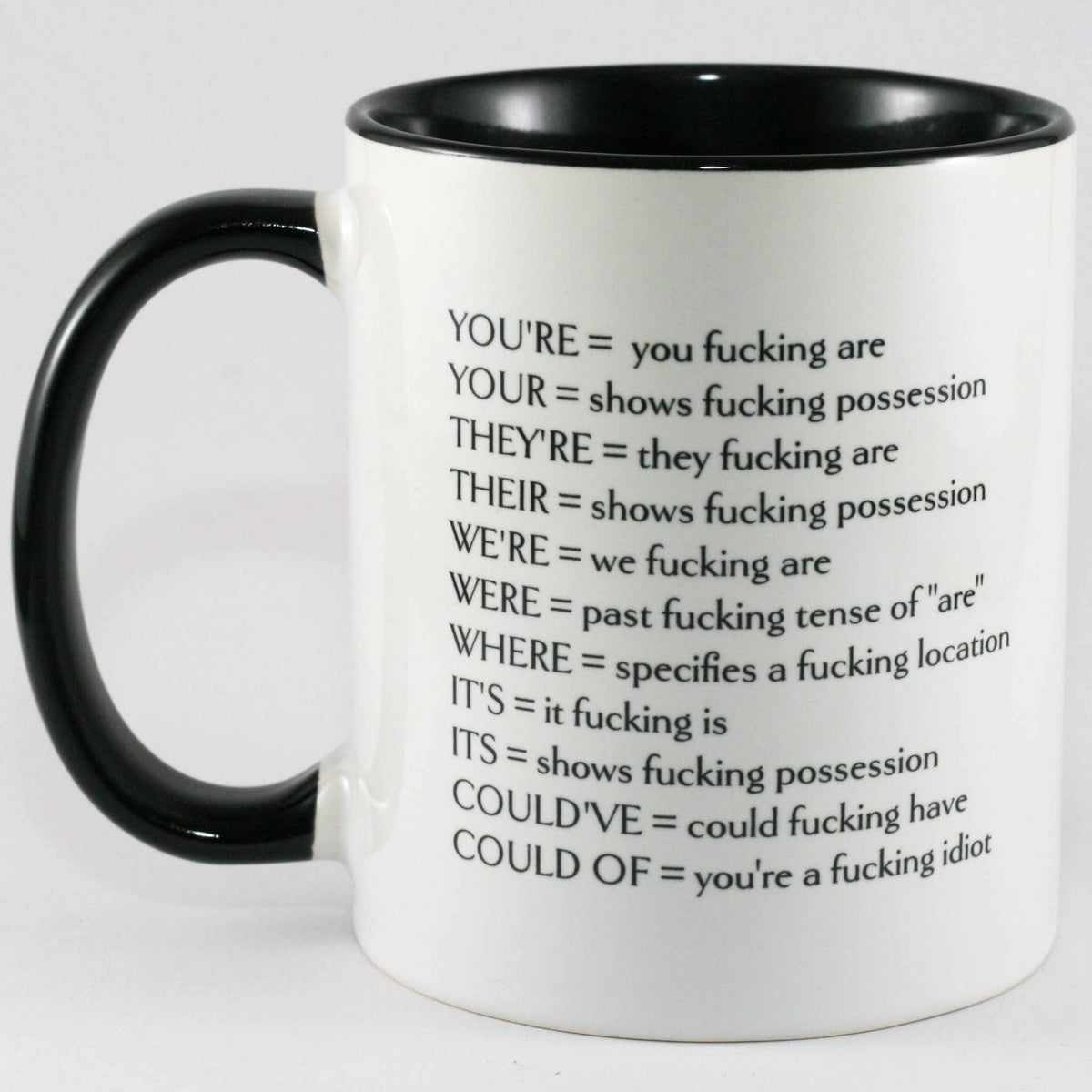 TIGC The Inappropriate Gift Co The Grammar Mug