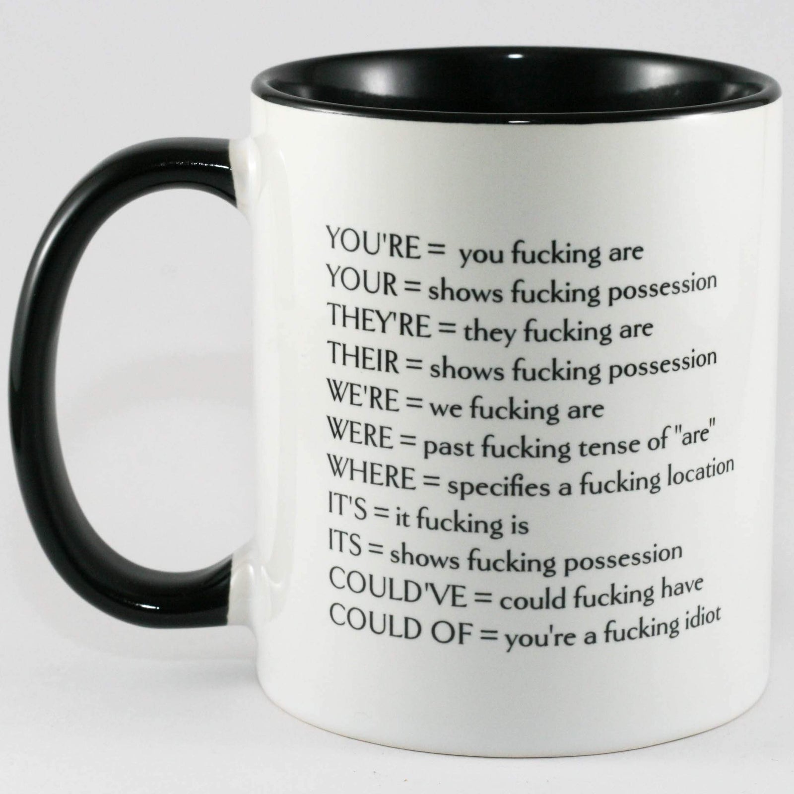 TIGC The Inappropriate Gift Co The Grammar Mug