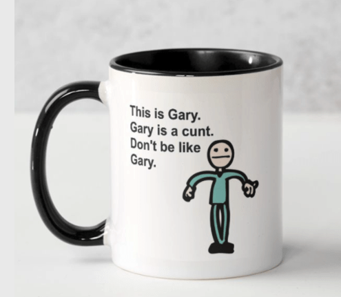 TIGC The Inappropriate Gift Co This is Gary Mug