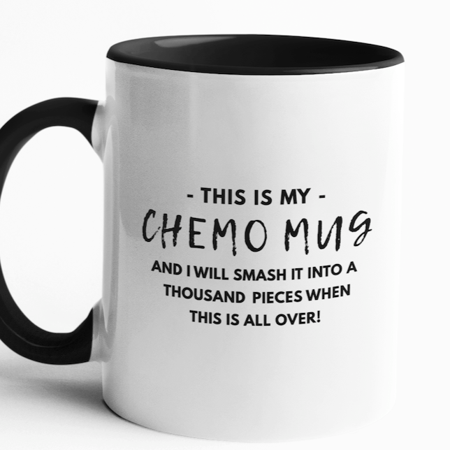 This is My Chemo Mug 11oz Ceramic, Inspiration Pocket Hug, Thoughtful Gifts  for Cancer Patients, Chemo Comfort Gifts for Women Men, Gift for Chemo