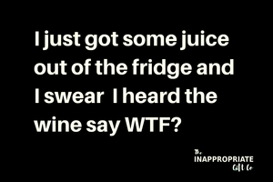 TIGC The Inappropriate Gift Co Wine is Jealous Magnet