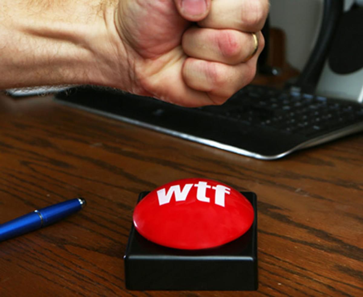 TIGC The Inappropriate Gift Co WTF Button